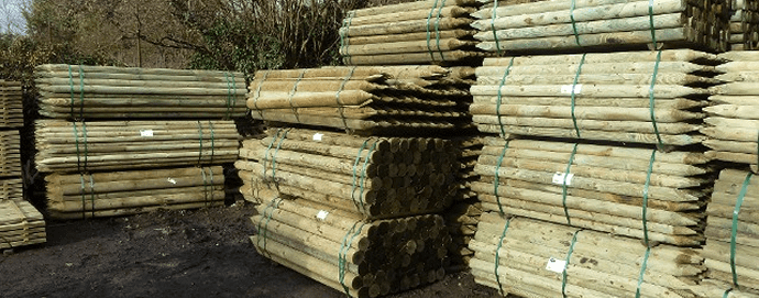 Fence Posts, Fencing, Beeston